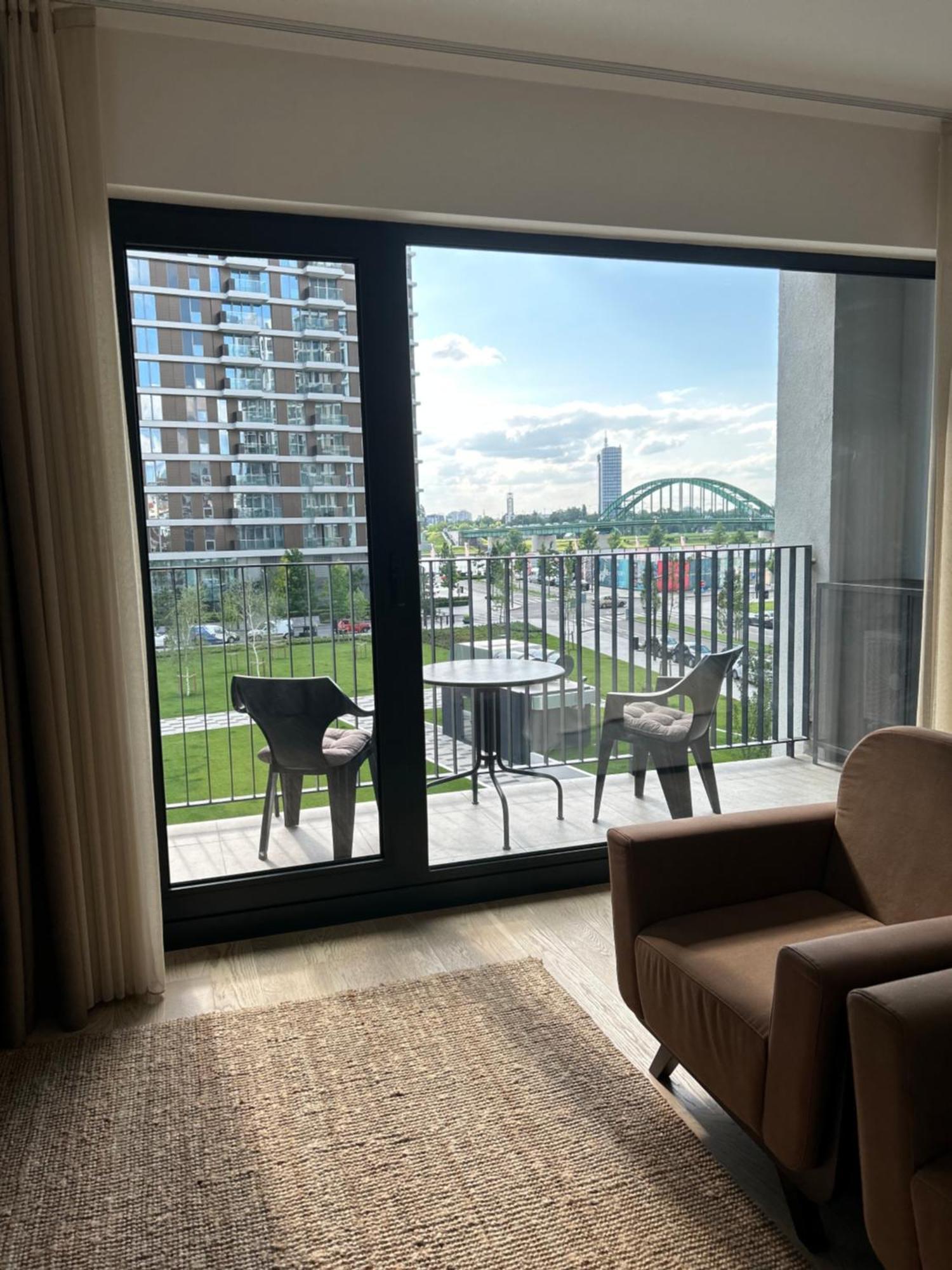 בלגרד Luxury Waterfront View - BW Apartment River View מראה חיצוני תמונה