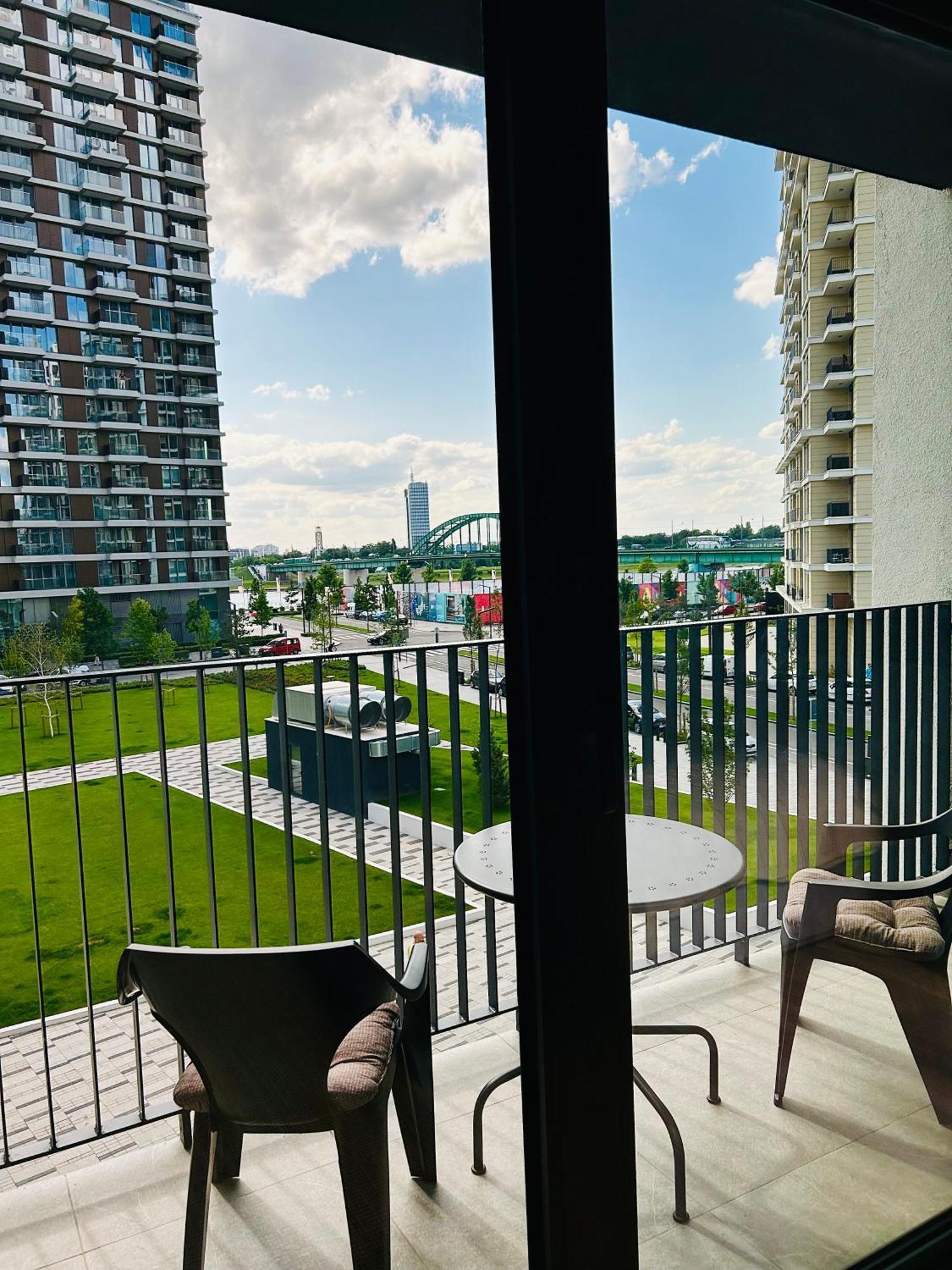 בלגרד Luxury Waterfront View - BW Apartment River View מראה חיצוני תמונה